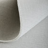 Feizy Abbott 8A24F Silver Area Rug Corner Image with Rug Pad