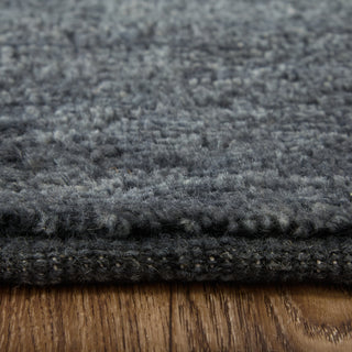 Feizy Agape 69H6F Gray/Ivory Area Rug Corner Image with Rug Pad