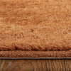 Feizy Agape 69H8F Orange/White Area Rug by Thom Filicia Corner Image with Rug Pad