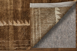 Feizy Agape 69HAF Brown/Ivory Area Rug Lifestyle Image Feature