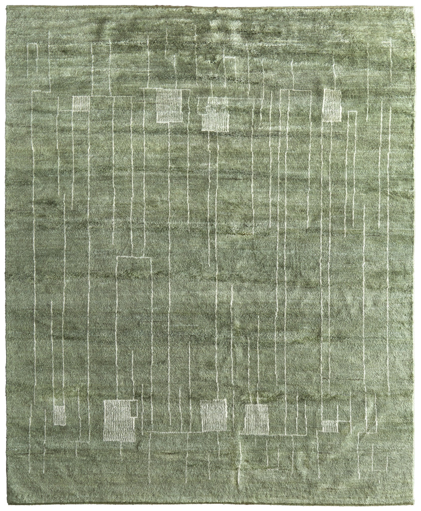 Feizy Agape 69HBF Green/Ivory Area Rug main image