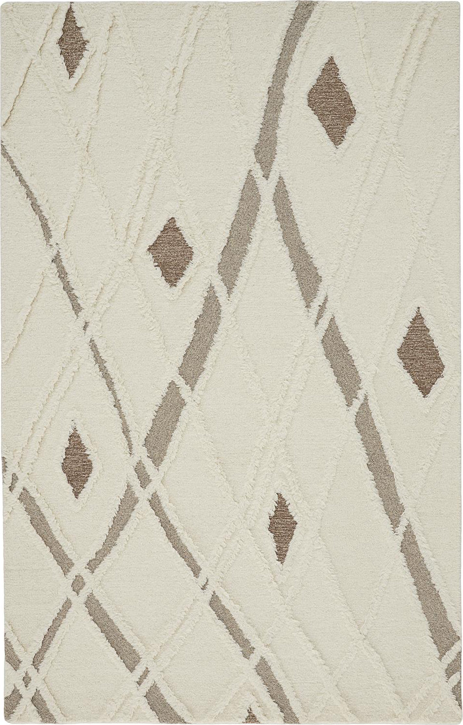 Feizy Anica 8008F Ivory/Beige Area Rug