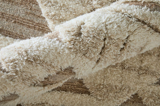 Feizy Anica 8A97F Ivory/Taupe/Gray Area Rug Detail Image