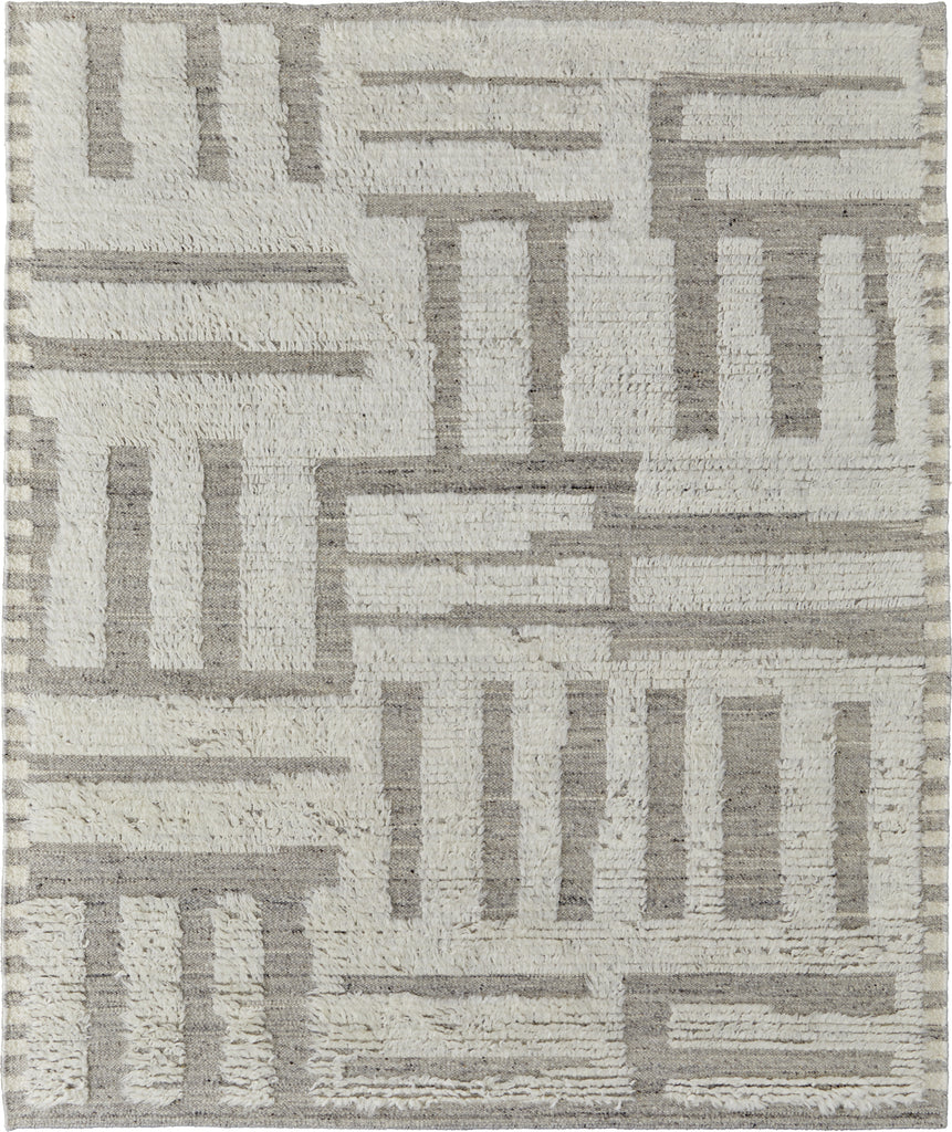 Feizy Ashby 8909F Ivory/Gray Area Rug