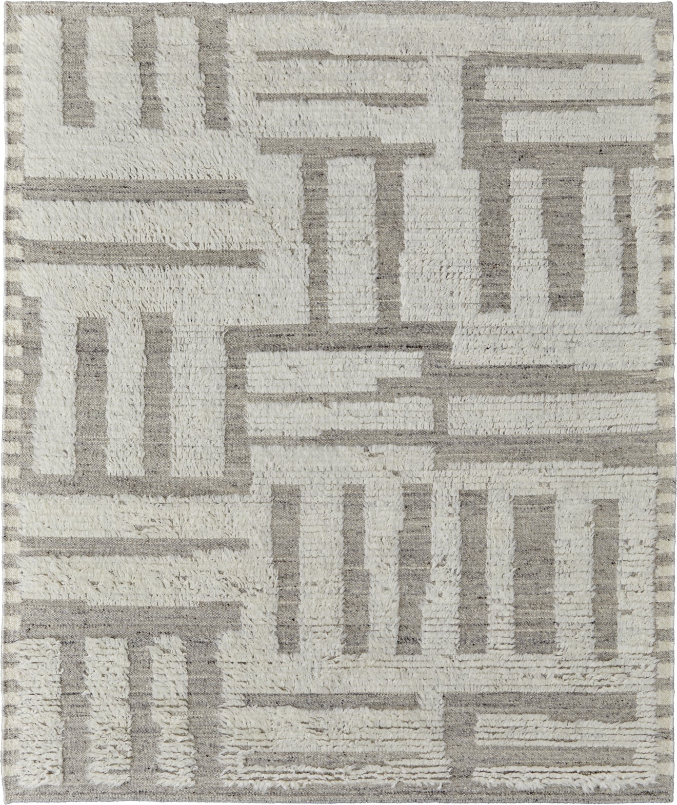 Feizy Ashby 8909F Ivory/Gray Area Rug