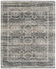Feizy Augustine 39TUF Black/Ivory/Green Area Rug main image