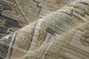 Feizy Augustine 39TVF Tan/Green/Ivory Area Rug Detail Image
