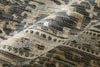 Feizy Augustine 39TVF Green/Black/Tan Area Rug Detail Image