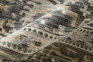 Feizy Augustine 39TVF Green/Black/Tan Area Rug Detail Image