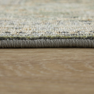 Feizy Augustine 39TVF Green/Black/Tan Area Rug Pile Image