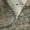 Feizy Augustine 39TVF Green/Black/Tan Area Rug Rolled Image