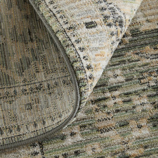 Feizy Augustine 39TVF Green/Black/Tan Area Rug Rolled Image