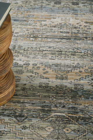 Feizy Augustine 39TWF Green/Ivory/Black Area Rug Lifestyle Image Feature