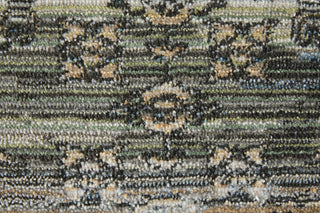 Feizy Augustine 39TWF Green/Ivory/Black Area Rug Pattern Image