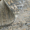 Feizy Augustine 39TWF Green/Ivory/Black Area Rug Rolled Image
