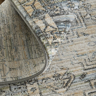 Feizy Augustine 39TWF Green/Ivory/Black Area Rug Rolled Image