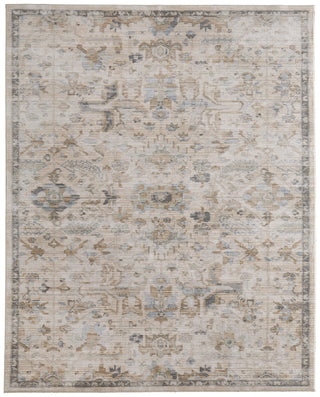Feizy Augustine 39TYF Ivory/Tan/Blue Area Rug main image