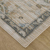 Feizy Augustine 39TYF Ivory/Tan/Blue Area Rug Corner Image