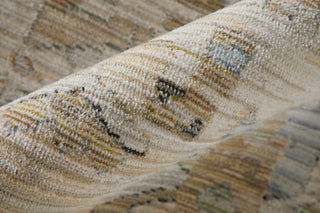 Feizy Augustine 39TYF Ivory/Tan/Blue Area Rug Detail Image