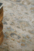 Feizy Augustine 39TYF Ivory/Tan/Blue Area Rug Lifestyle Image Feature
