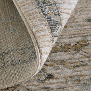 Feizy Augustine 39TYF Ivory/Tan/Blue Area Rug Rolled Image