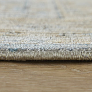 Feizy Augustine 39TZF Blue/Ivory/Tan Area Rug Pile Image