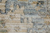 Feizy Augustine 39TZF Blue/Ivory/Tan Area Rug Pattern Image