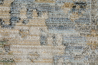Feizy Augustine 39TZF Blue/Ivory/Tan Area Rug Pattern Image
