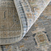 Feizy Augustine 39TZF Blue/Ivory/Tan Area Rug Rolled Image