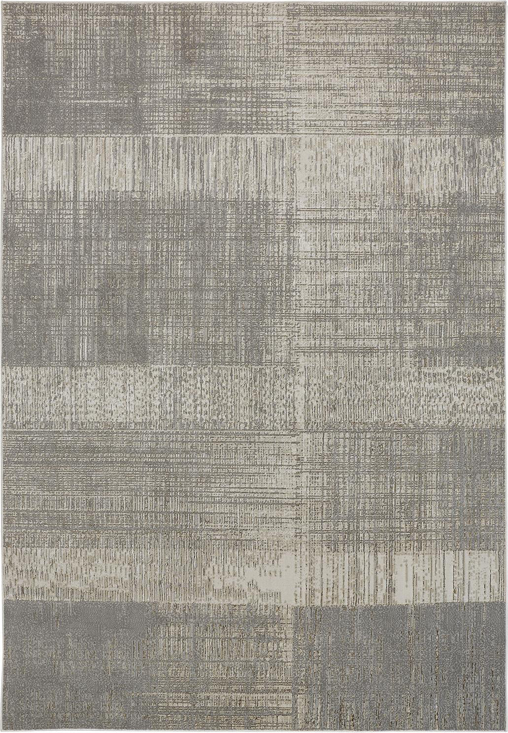 Feizy Aura 3736F Gold/Beige Area Rug