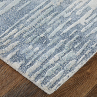 Feizy Braden 8A49F Blue/Ivory Area Rug Lifestyle Image Feature