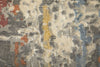 Feizy Braden 8A50F Gray/Orange/Tan Area Rug Lifestyle Image Feature
