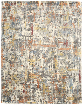 Feizy Braden 8A50F Gray/Orange/Tan Area Rug Main Image