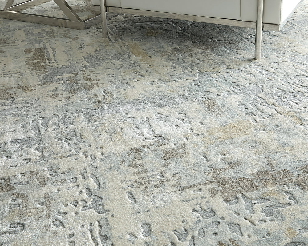Feizy Braden 8A51F Blue/Gray/Brown Area Rug Lifestyle Image Feature