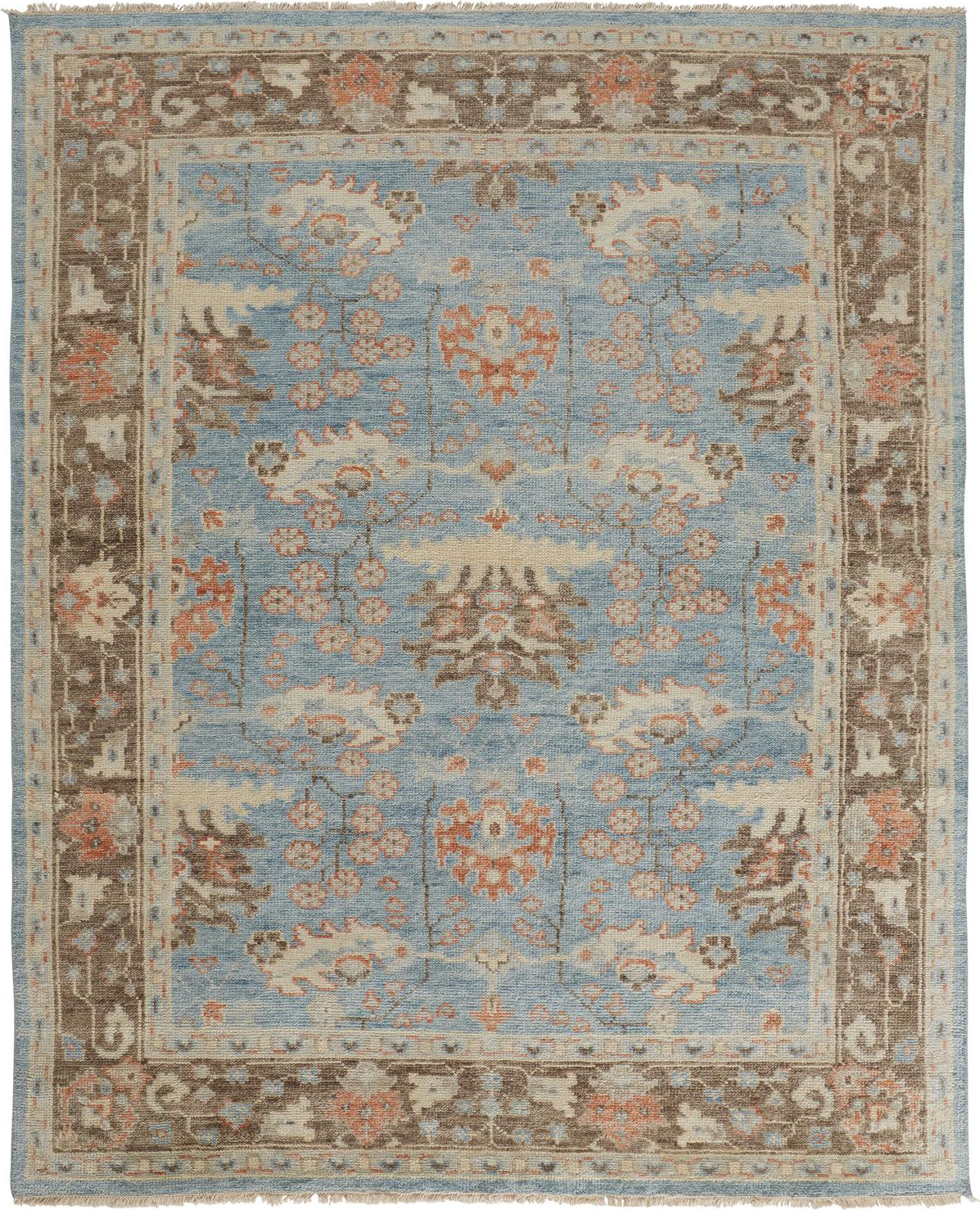 Feizy Beall 6710F Blue/Brown Area Rug