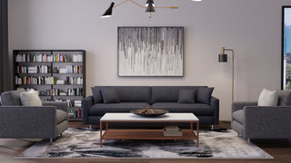 Feizy Jewel 39N2F Silver / Gray Area Rug Lifestyle Image Feature