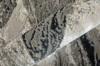Feizy Jewel 39N2F Silver / Gray Area Rug Detail Image