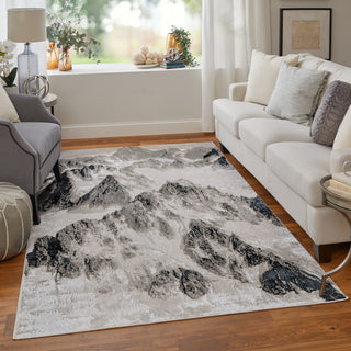 Feizy Jewel 39N2F Silver / Gray Area Rug Lifestyle Image Feature