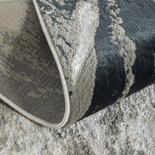 Feizy Jewel 39N2F Silver / Gray Area Rug Rolled Image