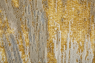 Feizy Jewel 39N4F Gold / Taupe Area Rug Pattern Image