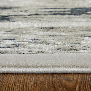Feizy Jewel 39N7F Gray / Black Area Rug Pile Image