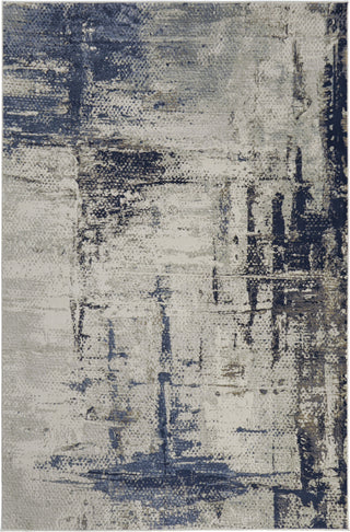 Feizy Mandana 39LZF Ivory / Blue Area Rug main image