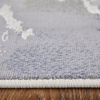 Feizy Mandana 39M0F Ivory / Blue Area Rug Pile Image