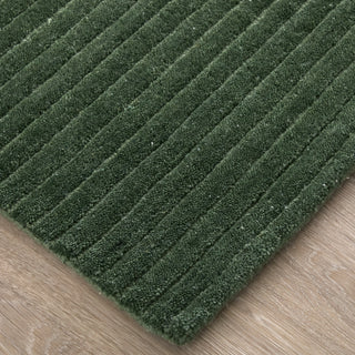 Feizy Cornerstone 8A22F Green Area Rug Corner Image