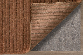 Feizy Cornerstone 8A22F Brown Area Rug Corner Image