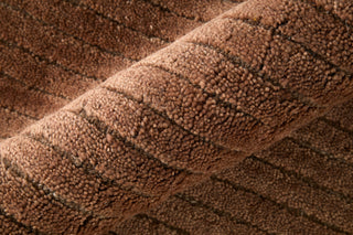 Feizy Cornerstone 8A22F Brown Area Rug Detail Image