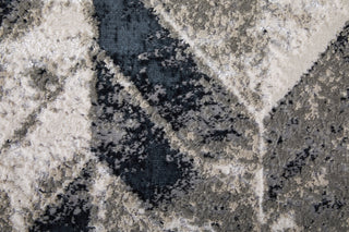 Feizy Jewel 3104F Gray / Silver Area Rug Detail Image