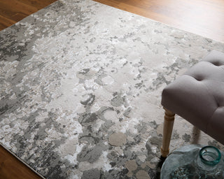 Feizy Jewel 3138F Silver / Gray Area Rug Lifestyle Image Feature
