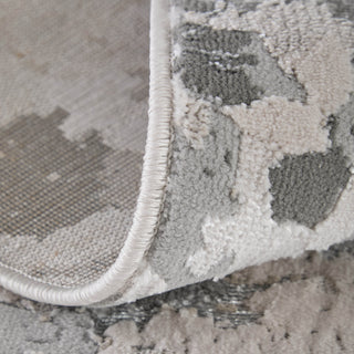 Feizy Jewel 3138F Silver / Gray Area Rug Rolled Image