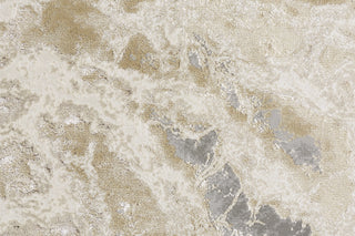 Feizy Jewel 3139F Gold / Gray Area Rug Pattern Image